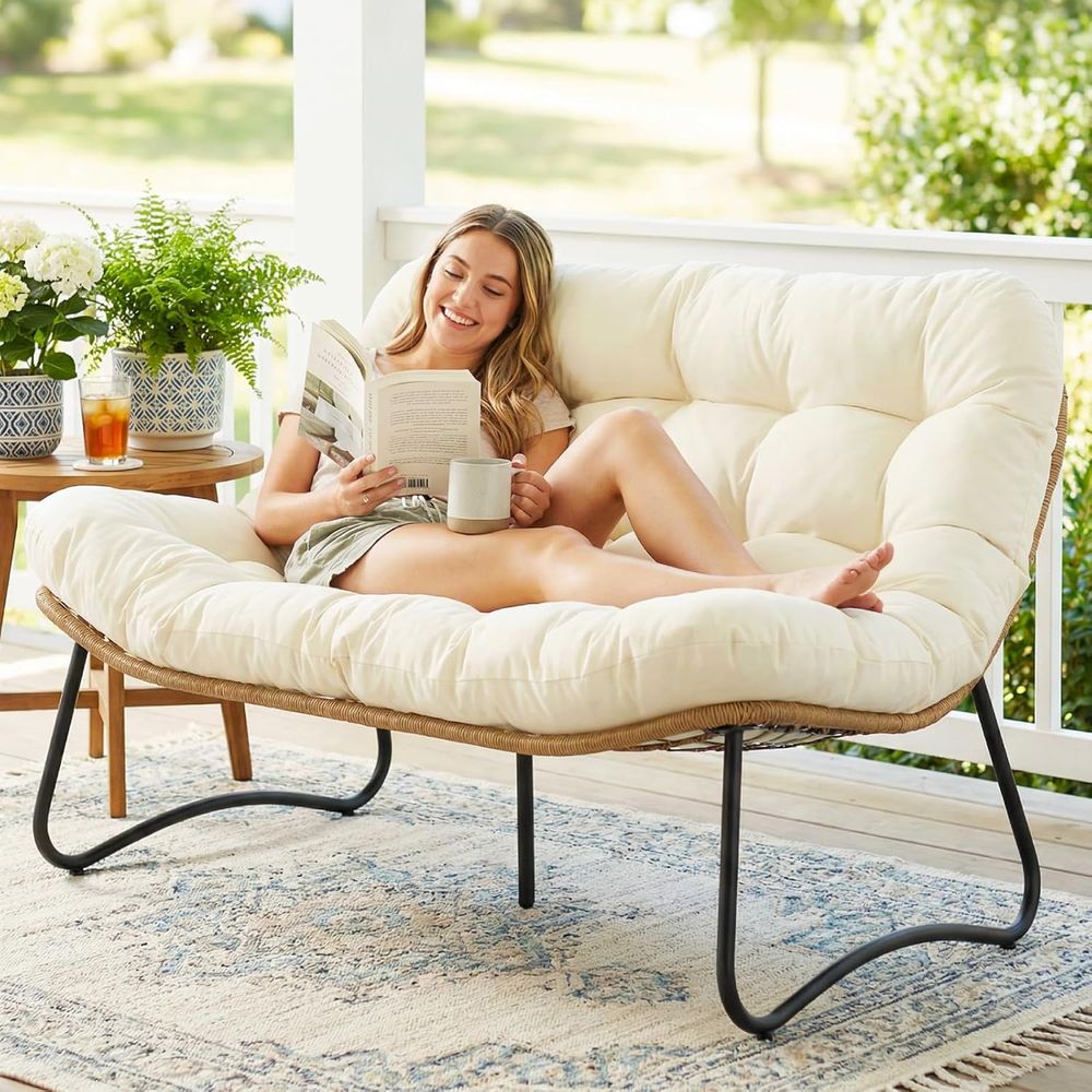 Outdoor Furniture Lounge Set - Divanetto da esterno per patio, divano