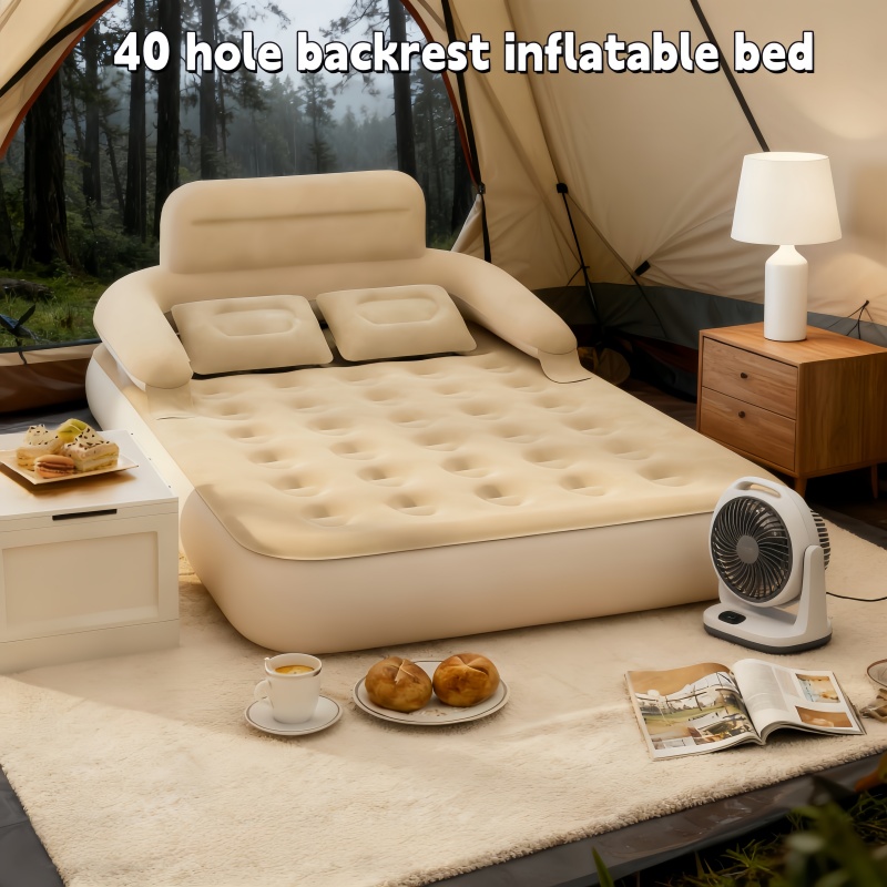 Outdoor Furniture Cushions - Letto Gonfiabile da Campeggio per Due