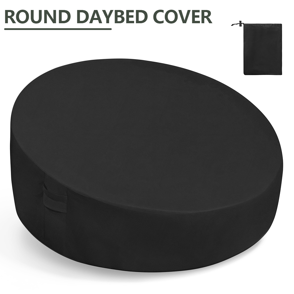 Outdoor Daybed Furniture - Copertura Rotonda per Lettino da Giardino