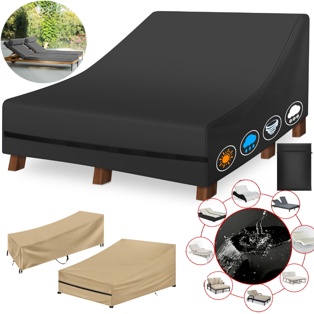 Outdoor Daybed Furniture - Copertura Impermeabile per Lettino da Giardino