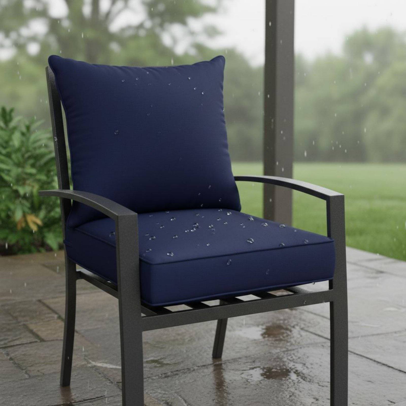Outdoor Furniture Cushions - Set di Cuscini per Sedie da