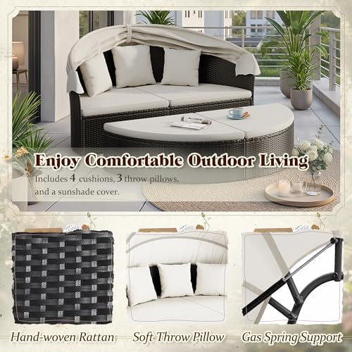 Lettino Rotondo da Esterno per - Outdoor Daybed Furniture recensione e prezzo