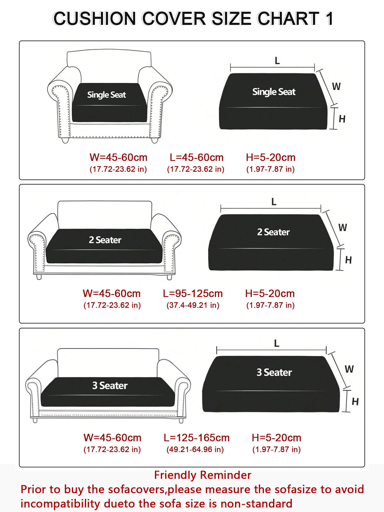 1pc Fodera per cuscino per div - Outdoor Furniture With Storage For Cushions recensione e prezzo