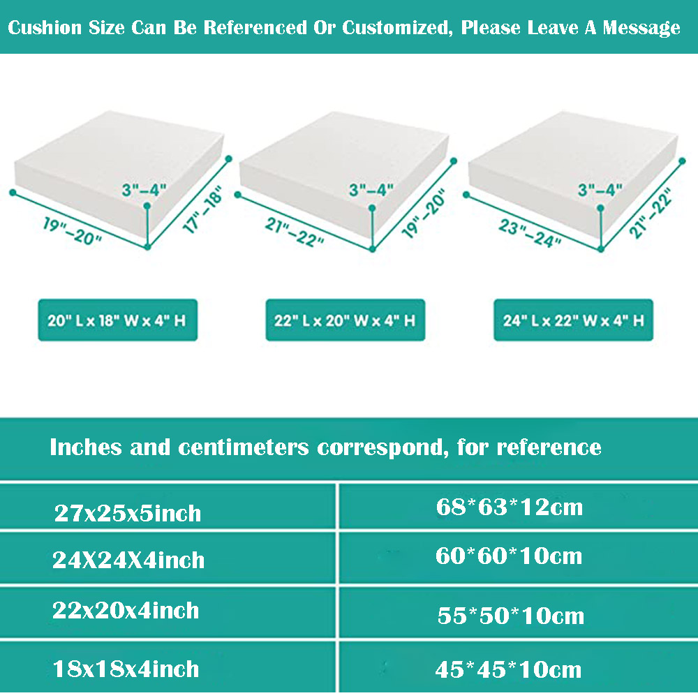 Set di 1-4 Cuscini per Divano, - Outdoor Furniture Upholstery recensione e prezzo