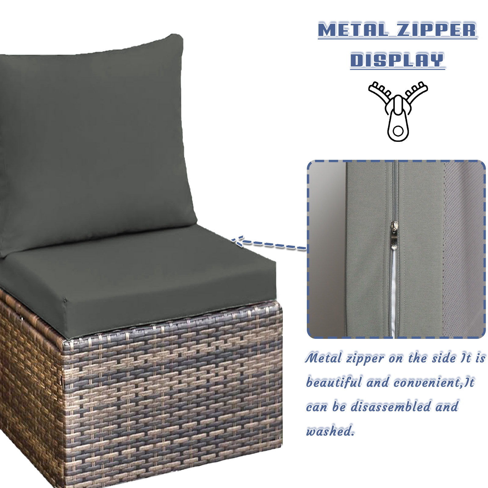 Cuscini per sedili e schienali - Outdoor Furniture Upholstery recensione e prezzo