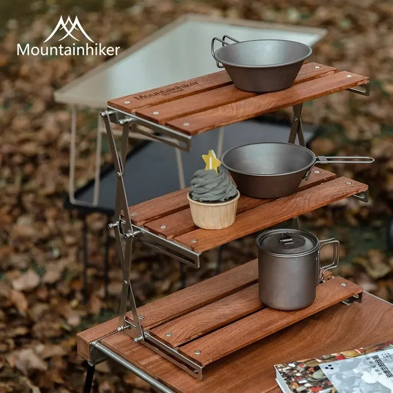 MOUNTAINHIKER Scaffale a Tre L - Outdoor Furniture Nearby recensione e prezzo
