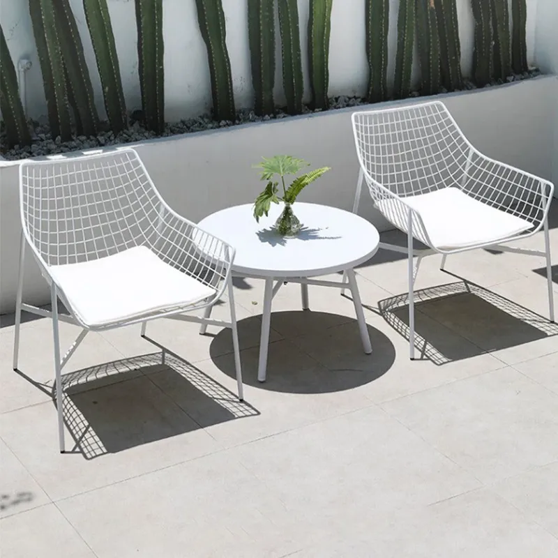 Set Tavolo e Sedie in Ferro Ba - Outdoor Furniture For Cafe recensione e prezzo