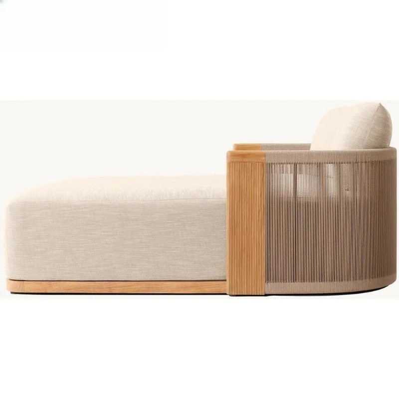 Lettino prendisole in teak per - Outdoor Daybed Furniture recensione e prezzo