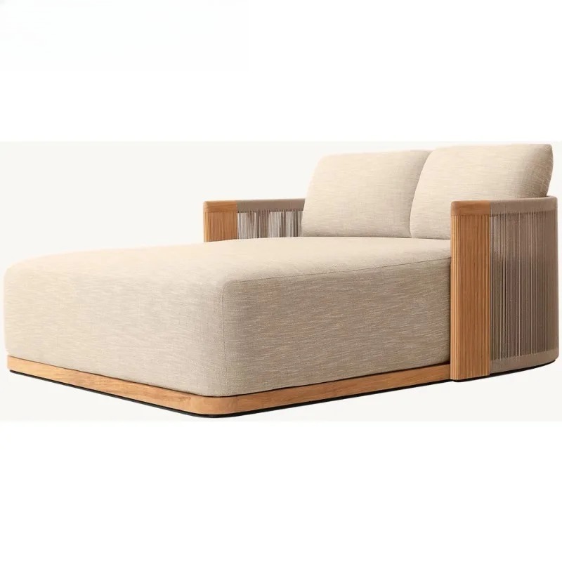 Lettino prendisole in teak per - Outdoor Daybed Furniture recensione e prezzo