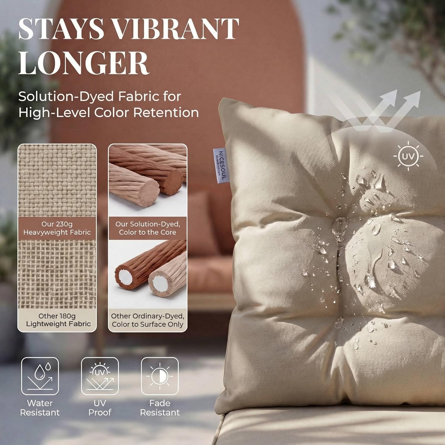 Sedia a dondolo sospesa in vim - Outdoor Furniture Without Cushions recensione e prezzo