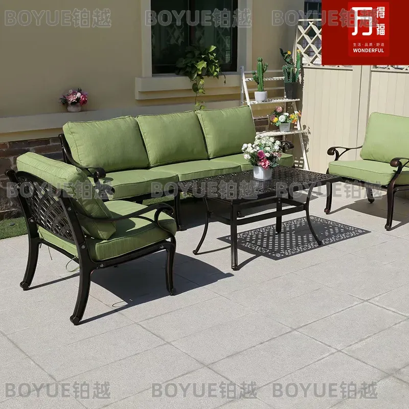 Set Divano da Esterno in Allum - Outdoor Furniture Lounge Set recensione e prezzo