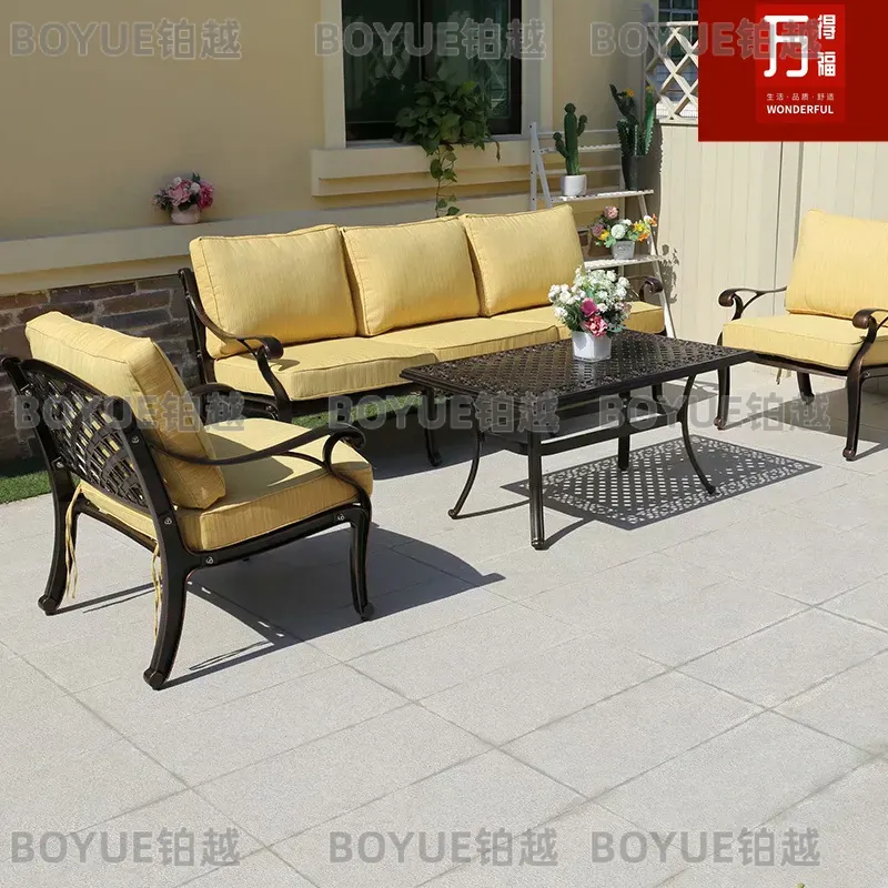 Set Divano da Esterno in Allum - Outdoor Furniture Lounge Set recensione e prezzo