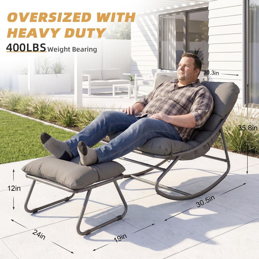 Poltrona a dondolo Papasan ove - Outdoor Furniture Without Cushions recensione e prezzo