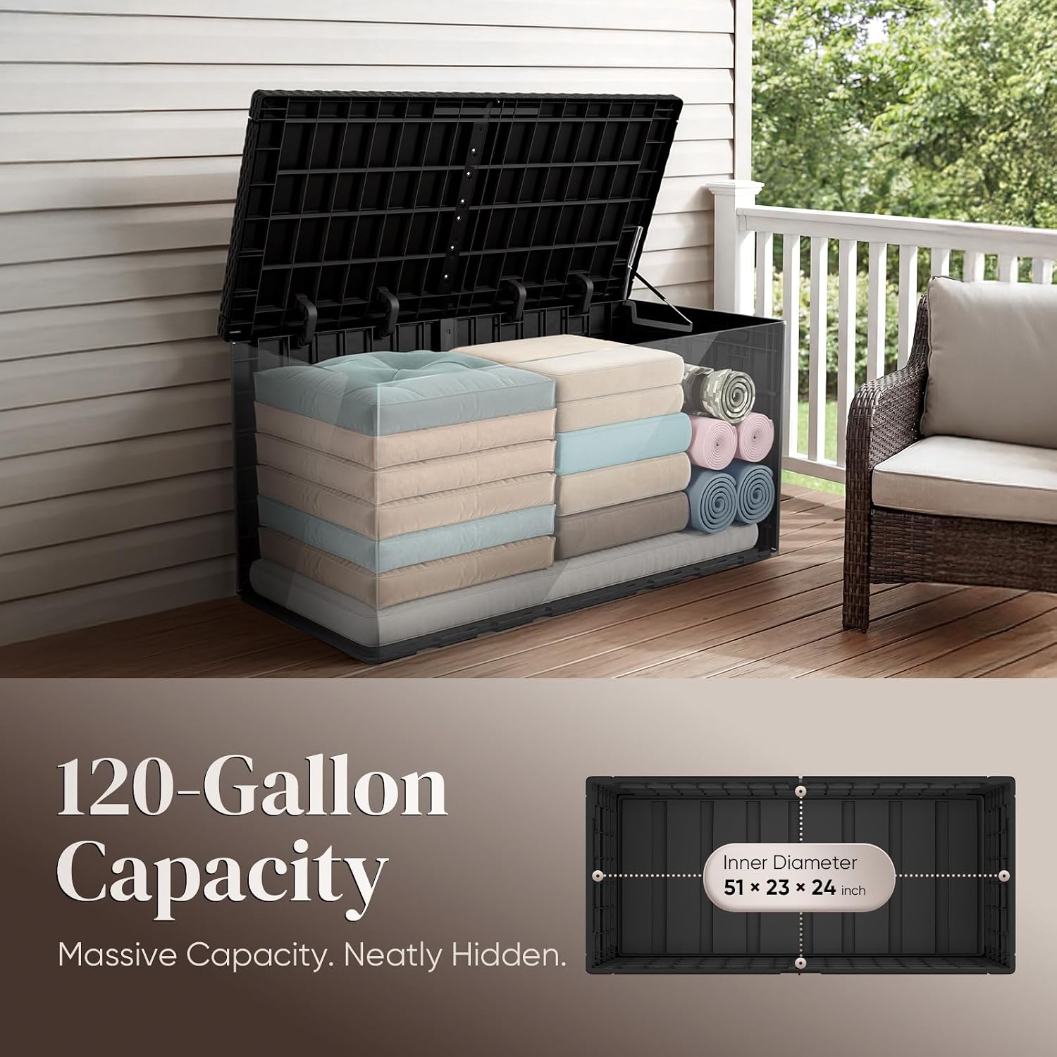 Contenitore da Esterno Grande  - Outdoor Furniture Cushions recensione e prezzo