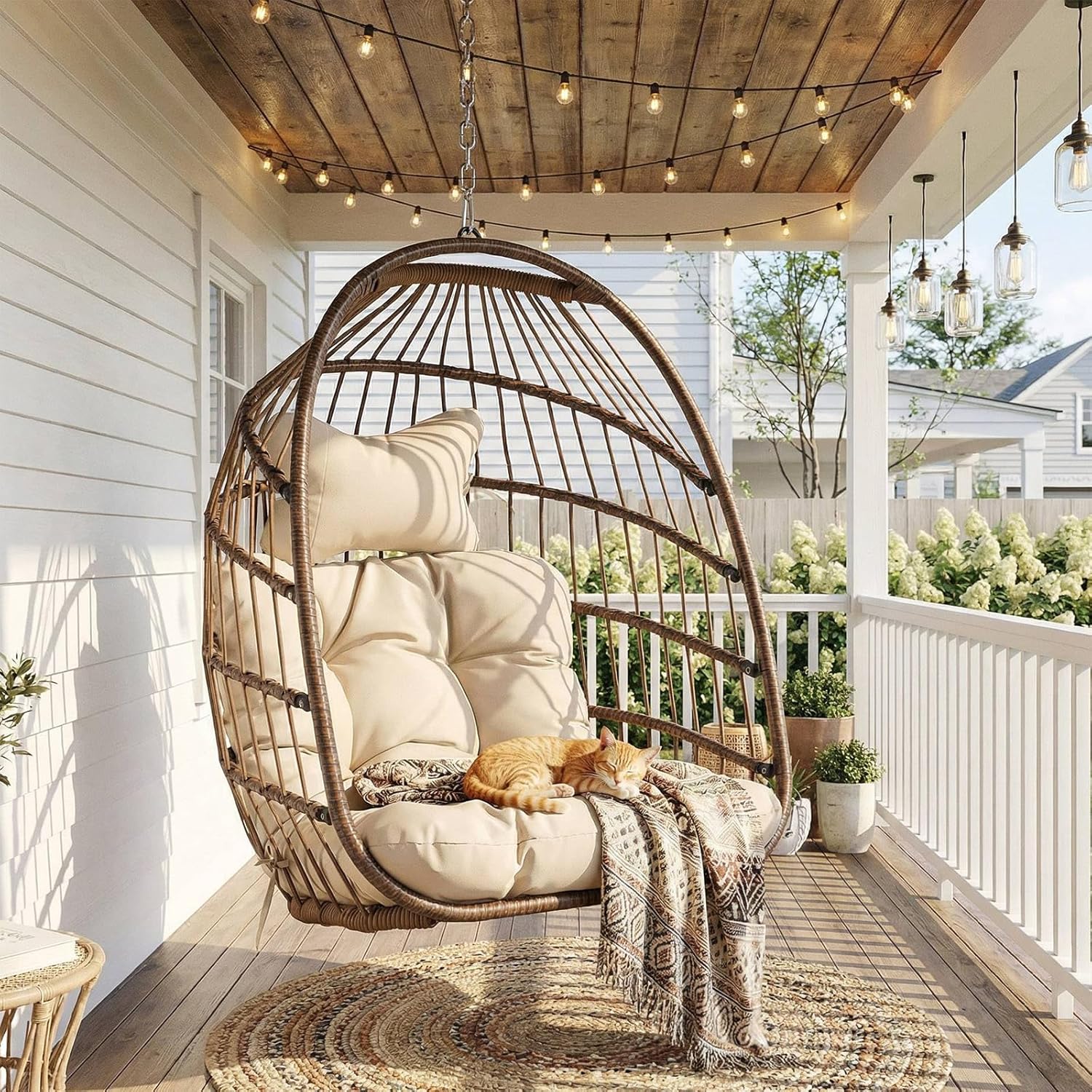 Sedia a dondolo a uovo da este - Outdoor Furniture Without Cushions recensione e prezzo