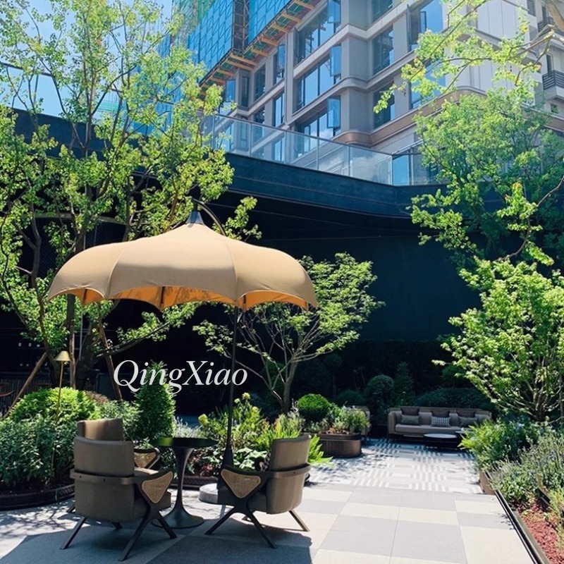 Ombrellone a braccio curvo imp - Outdoor Furniture For Cafe recensione e prezzo