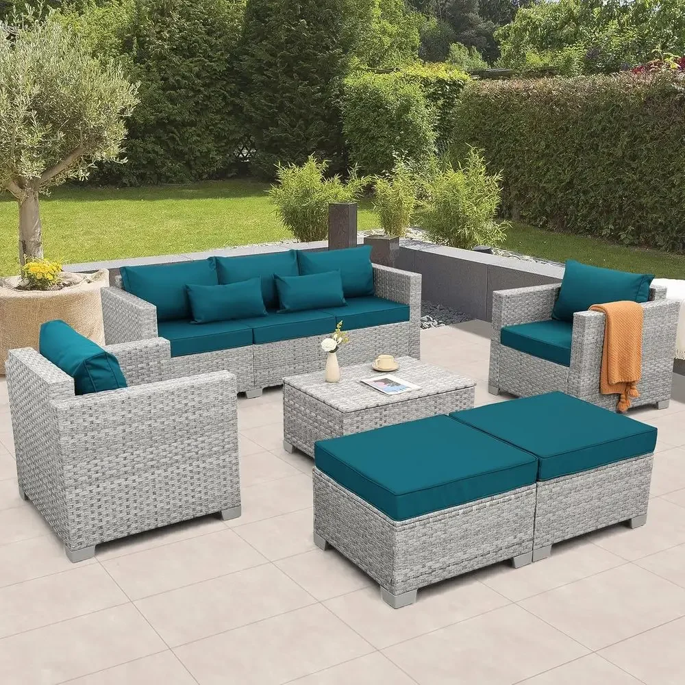 Set di mobili da giardino in v - Outdoor Furniture With Storage For Cushions recensione e prezzo