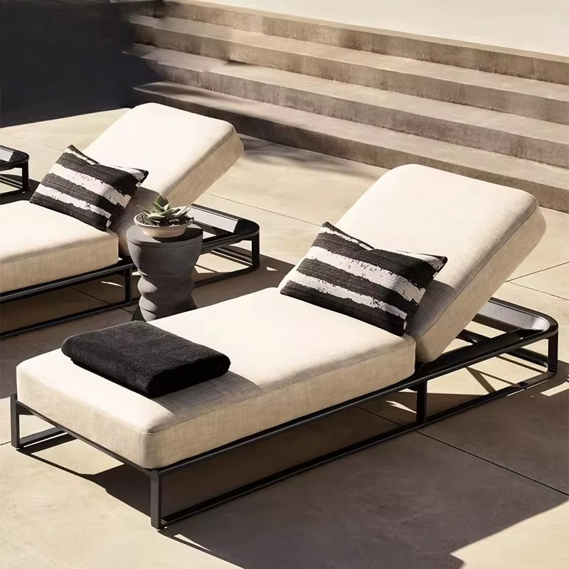 Lettino Prendisole in Allumini - Outdoor Furniture Lounge Set recensione e prezzo