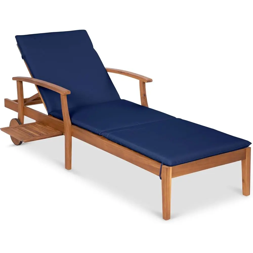 Chaise Longue in Legno di Acac - Outdoor Furniture Without Cushions recensione e prezzo