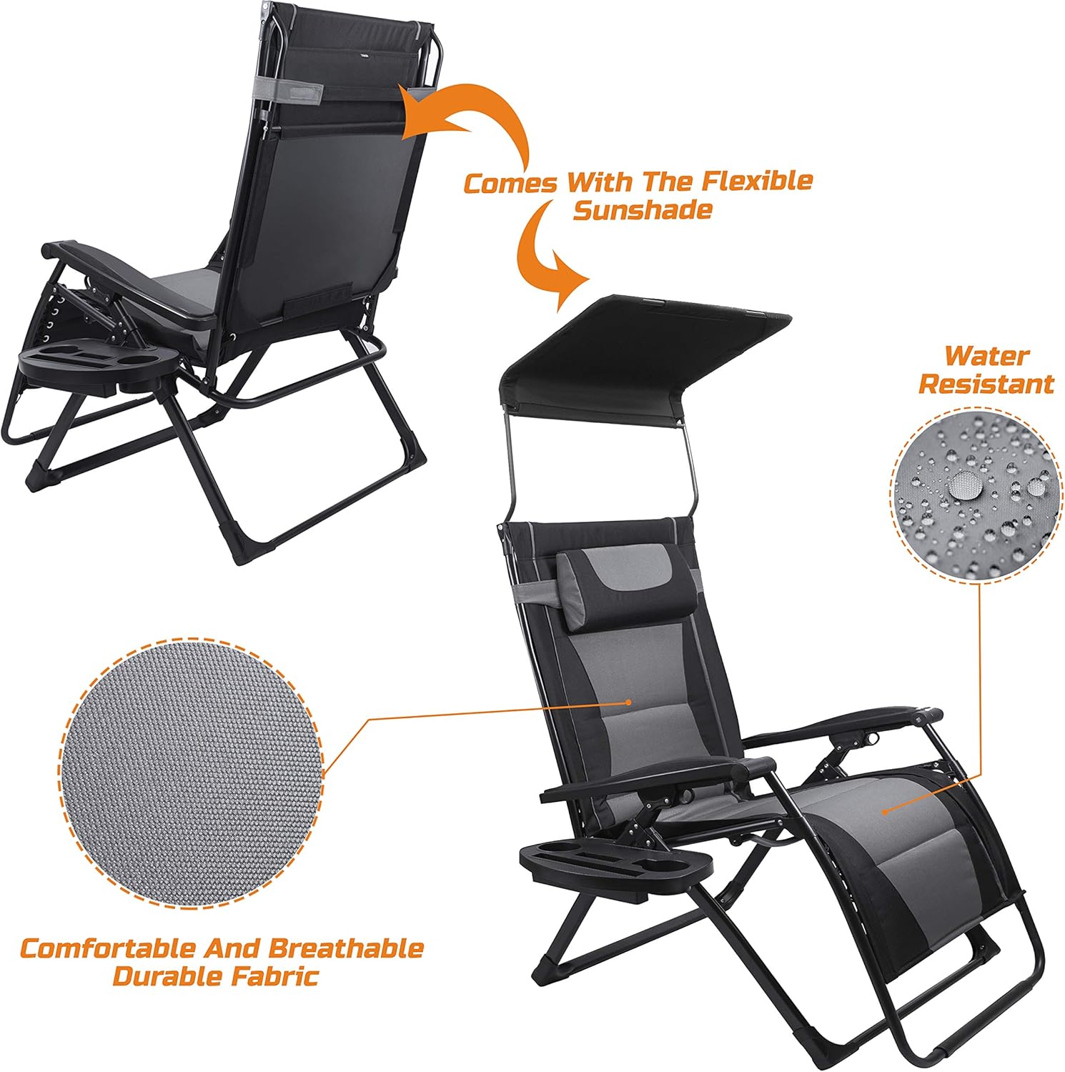Sedia pieghevole reclinabile o - Outdoor Furniture Lounge Set recensione e prezzo